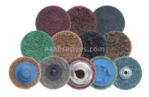 Norton Surface Blending SCF-NP Discs - TS Speed-Lok - 3 Blank - A/O Medium