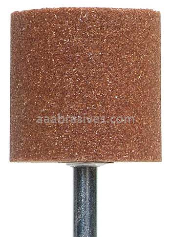 Norton W238 1-1/2 x 1-1/2 Gemini 38A M/N4 1/4 x 1-1/2 Vitrified Bond Mounted Points W Shapes