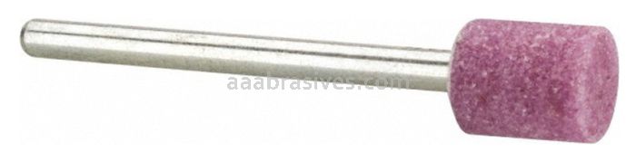 W-169, 5/16x3/8x1/8"sk, Mounted Point, Vitrified, PA/O
