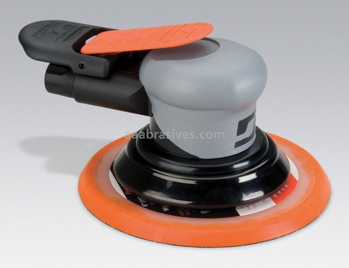 Dynabrade 69010 - 6" Dia. Non-Vacuum Dynorbital Silver Supreme Random Orbital Sander