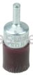 Weiler 35345 3/4" Polyflex Encapsulated Crimped Wire End Brush .0104" Steel Fill