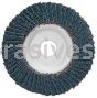 7 x 7/8 40 Grit Merit Type 29 Zirc Powerflex Flap Discs