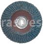 4-1/2 x 5/8-11 36 Grit Merit Type 29 Zirc Powerflex Flap Discs