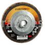 3M&trade; 7010294535 4-1/2 x 5/8-11 80+ Grit 967A T27 Giant Cubitron&trade; II Flap Disc