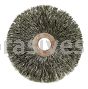 2-1/2" Copper Center Crimped Wire Wheel, .014, 5/8" A.H. (C-2-1/2)