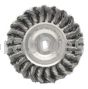 4" Standard Twist Wire Wheel, .014 SS, 1/2"-3/8" A.H., Retail Pack (ST-4)