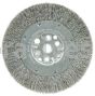 Weiler 01508 6" Maximum Density Crimped Wire Wheel .0118" Stainless Steel Fill 5/8"-1/2" Arbor Hole