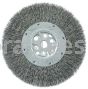 Weiler 01511 7" Maximum Density Crimped Wire Wheel .014" Steel Fill 5/8" Arbor Hole