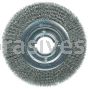Weiler 06170 10" Medium Face Crimped Wire Wheel .020" Steel Fill 2" Arbor Hole
