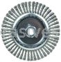 Weiler 08766V Stringer Bead Wire Wheel 6" .020" Steel Wire Fill 5/8"-11 UNC Nut Vending Ready