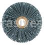 Weiler 16263 3" Small Diameter Nylox Wheel Brush .040/120 SC Crimped Fill 1/2" Arbor Hole