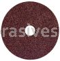 Weiler 59501 5" Wolverine AO RFD 24 AO Grit 7/8 Arbor Hole