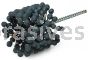 Weiler 34224 CrossFlex Standard Duty Bore Brush 2 Diameter 240 SC Grit