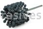 Weiler 34239 CrossFlex Standard Duty Bore Brush 2-1/2 Diameter 180 SC Grit