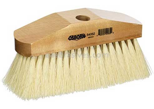 Osborn 8" Oblong Window Brush 2-1/2" TL X White Tampico #54062