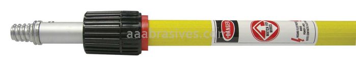 Weiler 44499 Telescoping Handle Threaded Metal Tip Extends 6'-12'"