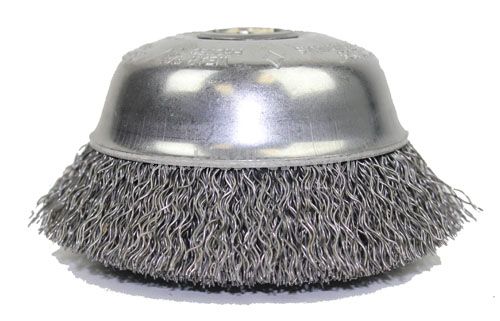 Osborn 3-1/2” Crimped Wire Cup .020 X 5/8-11 AH #32056