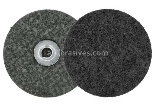 Merit Abrasives 08834164631 5 x 5/8-11 A/O Extra Coarse Black Surface Prep Speed Change Discs