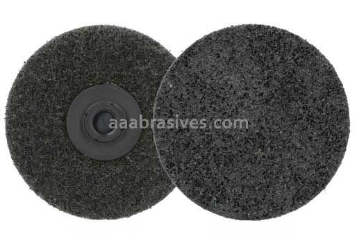 Merit Abrasives 08834167823 3" Merit A/O Extra Coarse TS (Type II) Surface Prep Non-Woven Quick Change Discs