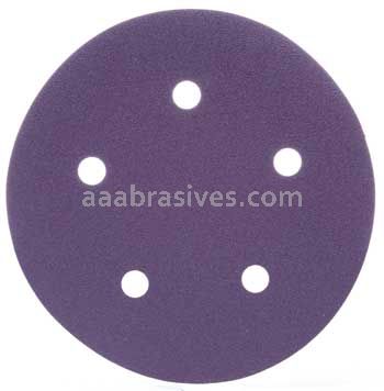 3M™ 7010532664 5" P150 Grit J-wt 900DZ Ceramic Stikit™ Cloth Sanding Disc