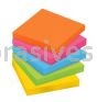 Post-it&trade; Super Sticky Notes 654-12SSUC 3 in x 3 in Rio de Janeiro Collection 3M 7010372289