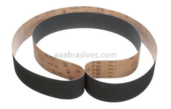 3M™ 7100187092 37 x 75 P220 Grit XF-wt 461F Cloth Belt