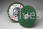 3M&trade; 7100034253 Green Corps&trade; T27 7 x 1/4 x 5/8-11 Depressed Center Wheel