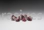 1-1/2 x 1/2 Merit A/O Coarse 3 Ply Cross Buffs 8-32 Eyelet & Mandrel 08834183163