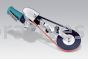 Dynabrade 15420 Dynafile III Abrasive Belt Tool .7 hp 7 Degree Offset 20,000 RPM Front Exhaust