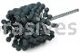 Weiler 34222 CrossFlex Standard Duty Bore Brush 2 Diameter 120 SC Grit