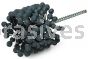 Weiler 34225 CrossFlex Standard Duty Bore Brush 2 Diameter 320 SC Grit