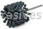 Weiler 34226 CrossFlex Standard Duty Bore Brush 2-1/8 Diameter 120 SC Grit
