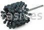 Weiler 34232 CrossFlex Standard Duty Bore Brush 2-1/4 Diameter 240 SC Grit