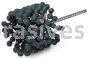 Weiler 34242 CrossFlex Standard Duty Bore Brush 2-5/8 Diameter 120 SC Grit
