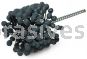 Weiler 34251 CrossFlex Standard Duty Bore Brush 2-7/8 Diameter 180 SC Grit