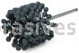 Weiler 34256 CrossFlex Standard Duty Bore Brush 3 Diameter 240 SC Grit
