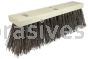 Weiler 42174 24" Street Broom 5-1/4" Trim Length Brown Polypropylene Fill