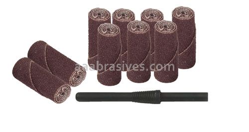 3/4x1x3/16", 120 A/O, Straight Cartridge Roll, X-Wt Cl