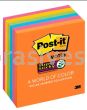 Post-it™ Super Sticky Notes 654-6SSAU 3 in x 3 in Rio de Janeiro Collection 3M 7100057827