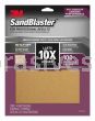 3M™ 7100141239 9 x 11 100 Grit SandBlaster™ Advanced Sanding Sheets w/ NO-SLIP™ GRIP