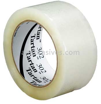 Tartan&trade; Box Sealing Tape 302 Clear 72 mm x 100 m 3M 7010417757