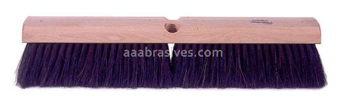 30" Fine Sweep Floor Brush, Black Horsehair Fill