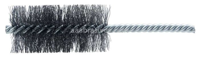 Weiler 21167 1-1/4" Power Tube Brush .0104" Steel Wire Fill 2-1/2" Brush Length