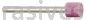 W-168, 5/16x5/16x1/8"sk, Mounted Point, Vitrified, PA/O