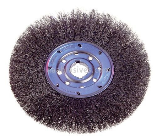 Osborn 15" NARROW FACE WIRE WHEEL (.0118 X 5/8" X 1-1/4" AH)#21053