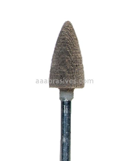 B52 Mounted Point 3/8x3/4x1/4" shank, A36R