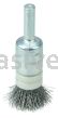 Weiler 11100 1/2" Banded Crimped Wire End Brush .006" Steel Fill