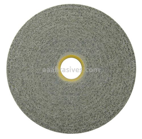 Weiler 54309 - 8" x 1" Density 8, SC - Fine, 3" A.H., Convolute Deburring Wheel - 012382543099