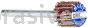 Merit Abrasives 08834137481 5/8 x 5/8 x 1/8 Small Diameter Flap Wheels With 1/8" Steel Shank 80 Grit Merit Aluminum Oxide