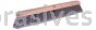 16" Fine Sweep Floor Brush, Flagged Silver Synthetic Fill